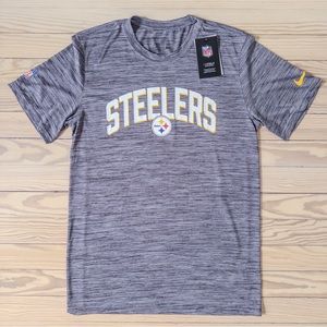NWT Pittsburgh Steelers Nike Sideline Velocity Athletic Stack Men’s T-shirt